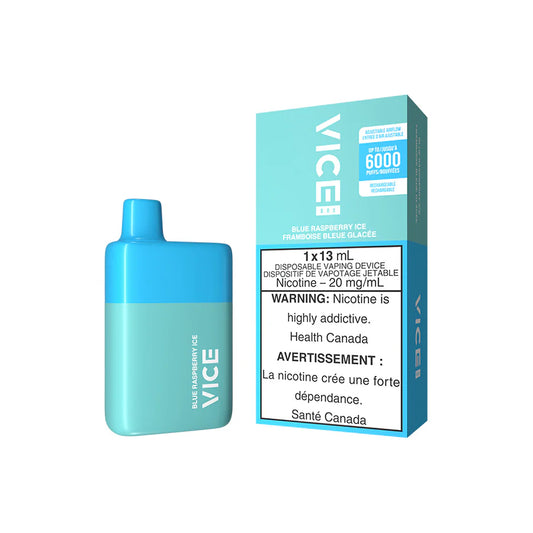 Vice Box blue raspberry ice 20mg Disposable