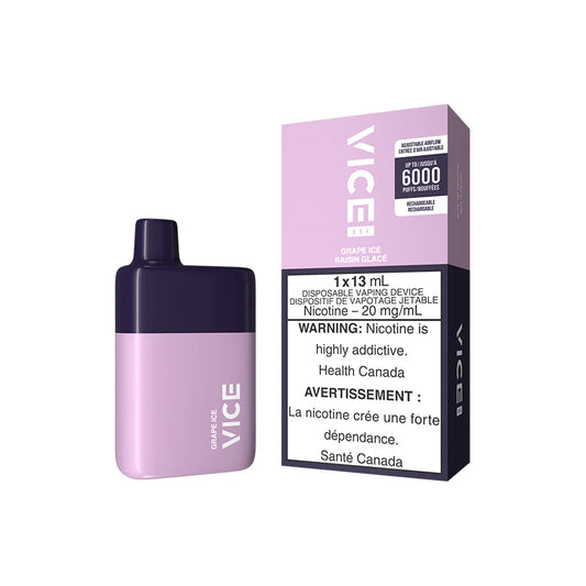 Vice Box grape ice 20mg Disposable