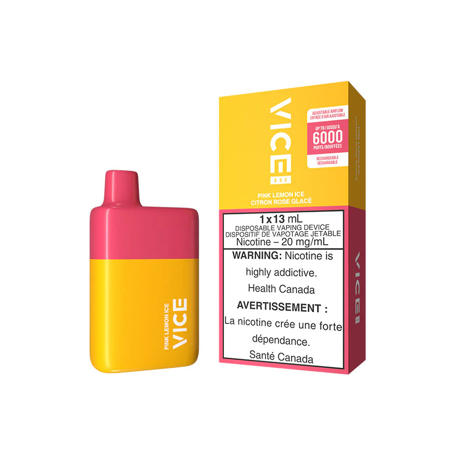 Vice Box pink lemon ice 20mg Disposable