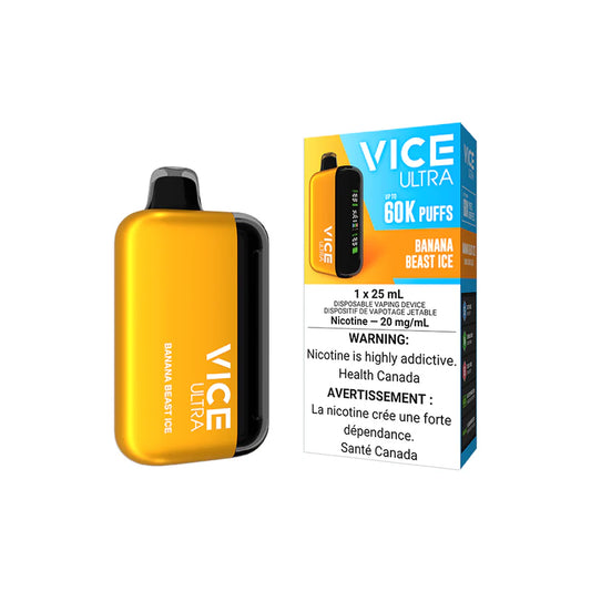 Vice Ultra banana beast ice 20mg Disposable