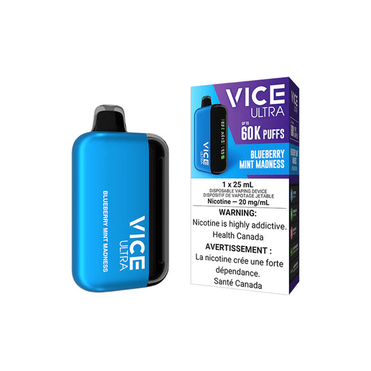 Vice Ultra blueberry mint madness 20mg Disposable