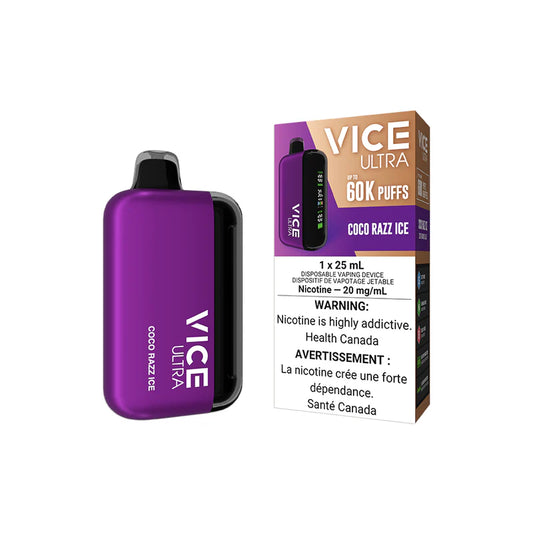 Vice Ultra coco razz ice 20mg Disposable