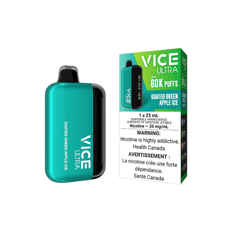Vice Ultra goated green apple ice 20mg Disposable