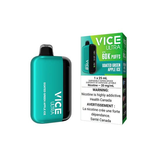 Vice Ultra goated green apple ice 20mg Disposable
