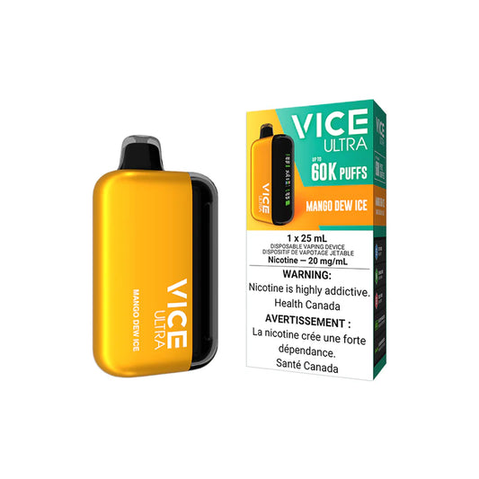Vice Ultra mango dew ice 20mg Disposable