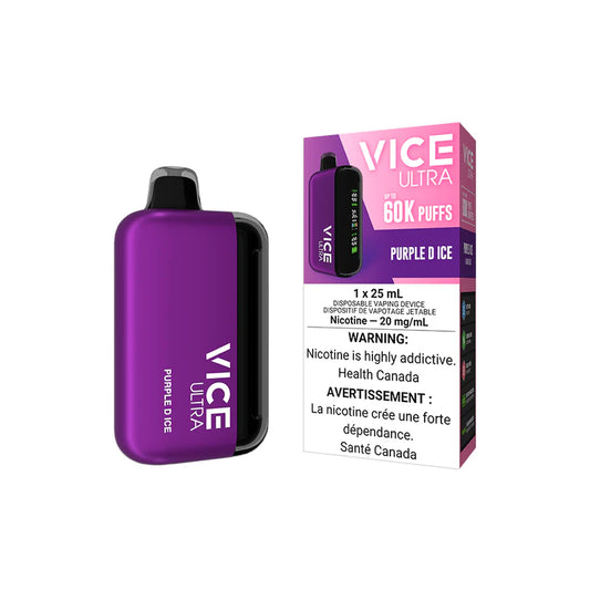 Vice Ultra purple d ice 20mg Disposable