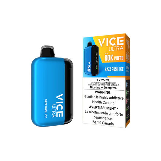 Vice Ultra razz rush ice 20mg Disposable