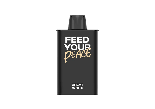 Feed 9k great white 20mg Disposable Pods