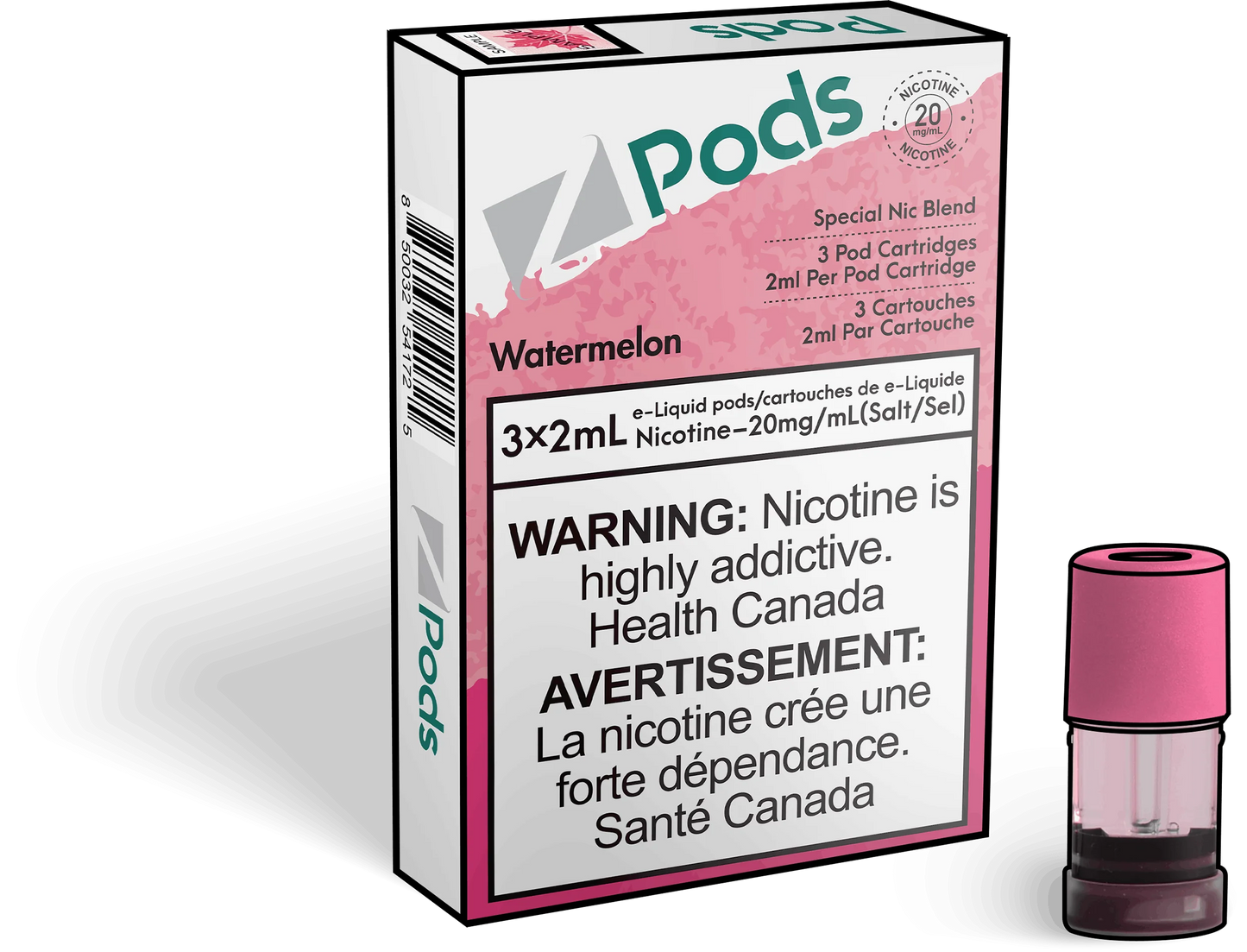 Z Pods watermelon 20mg