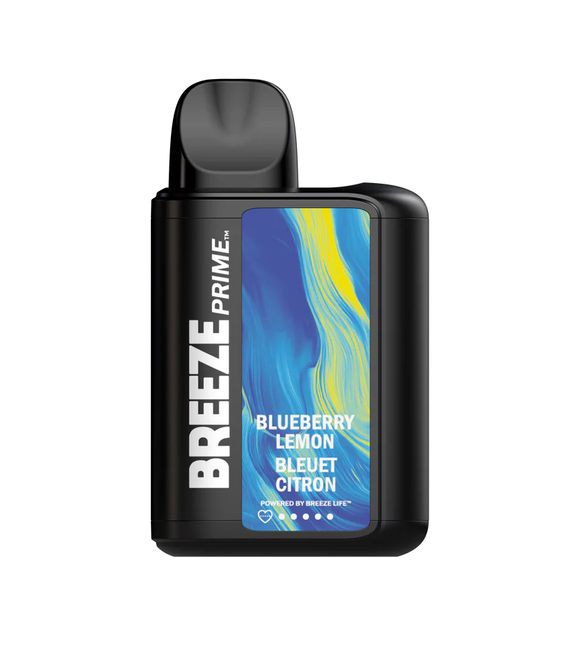 Breeze Prime S50 6000 blueberry lemon 20mg Disposable
