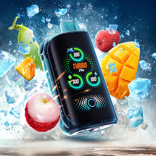 Drip'n by Envi Fasta Blast 30k lychee mango melon ice 20mg Disposable