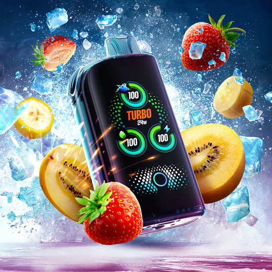 Drip'n by Envi Fasta Blast 30k strawberry kiwi banana ice 20mg Disposable
