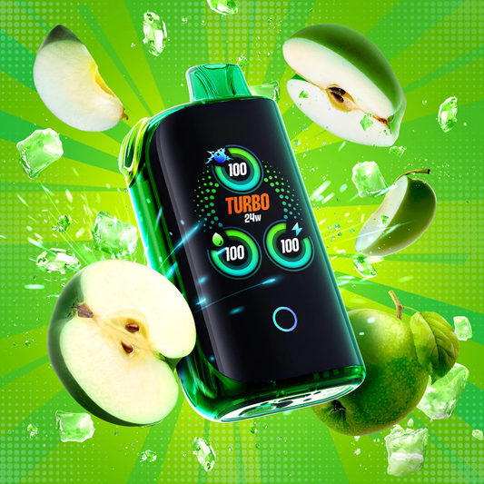 Drip'n by Envi Fasta Blast 30k green apple ice (sour) 20mg Disposable