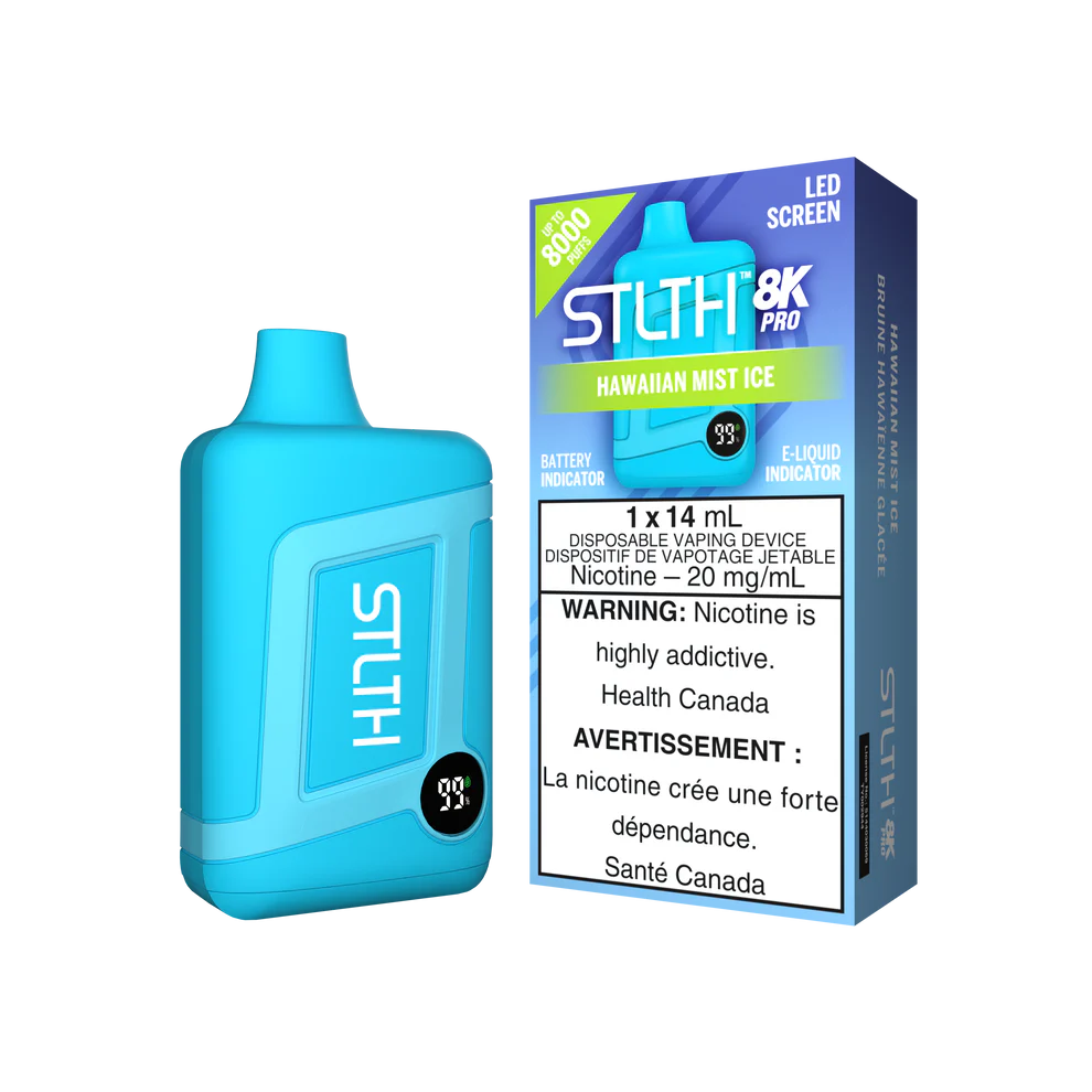 Stlth 8k Pro hawaiian mist ice 20mg disposable
