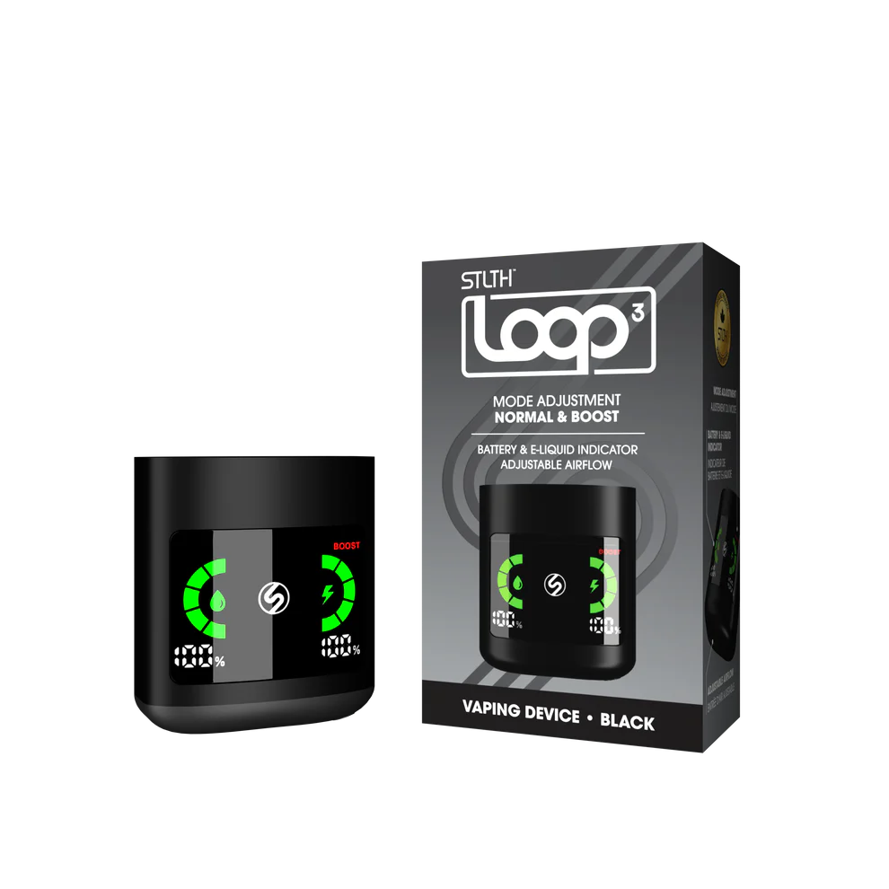 Stlth Loop 3 Closed Pod Device Black