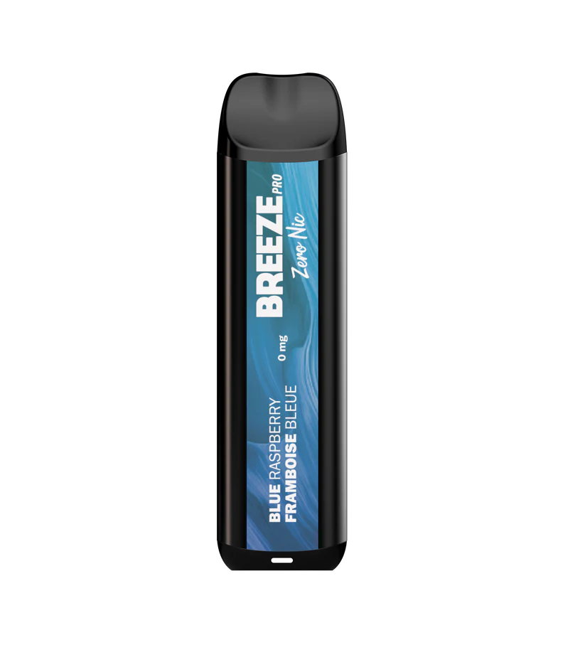 Breeze Zero Nicotine blue raspberry 2000 disposable