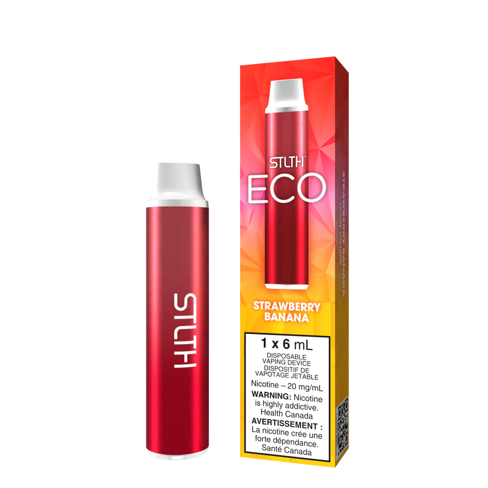 Stlth ECO strawberry banana 20mg Disposable