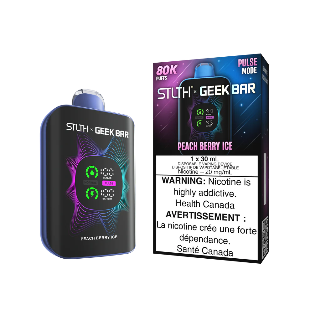Stlth x Geek Bar peach berry ice 20mg Disposable