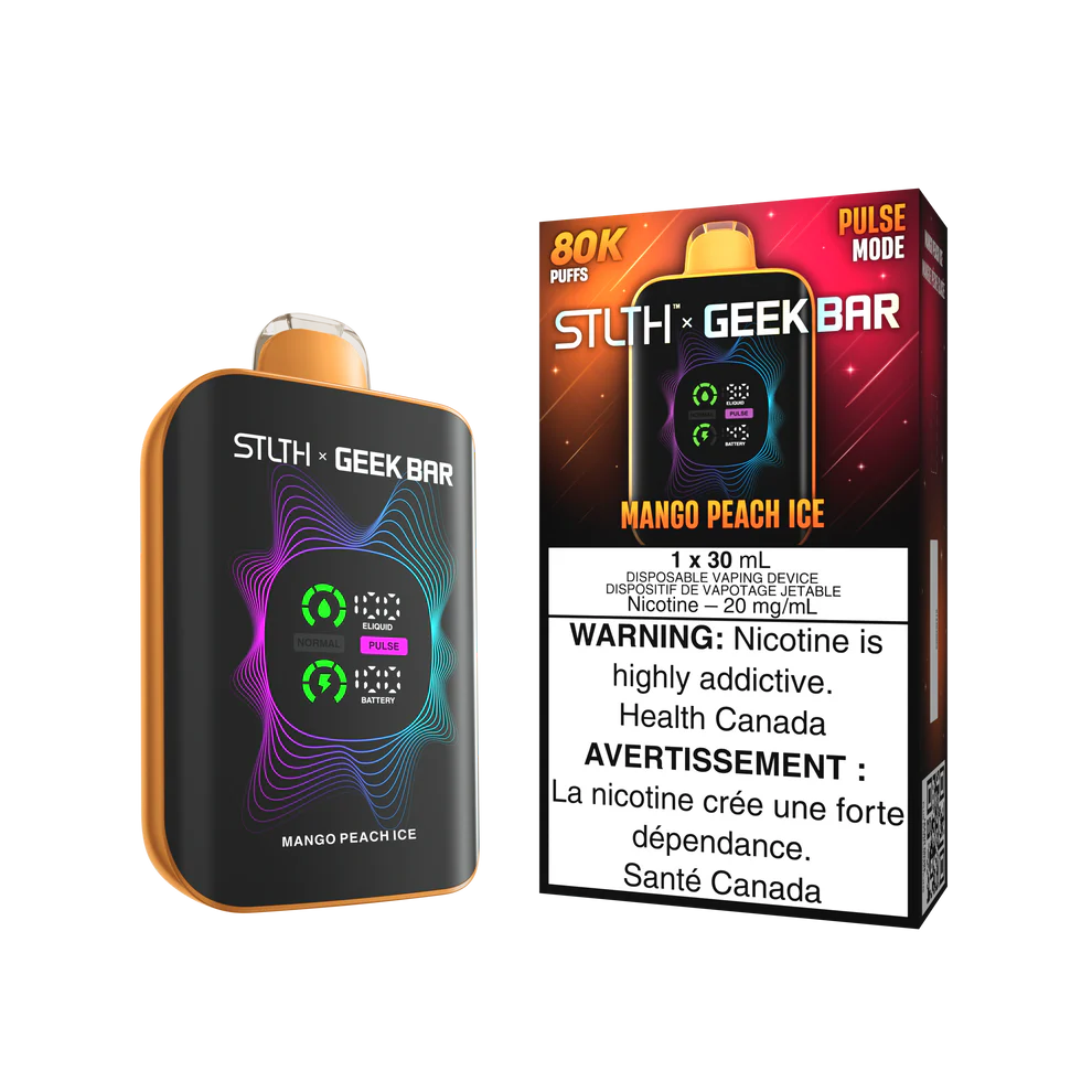 Stlth x Geek Bar mango peach ice 20mg Disposable