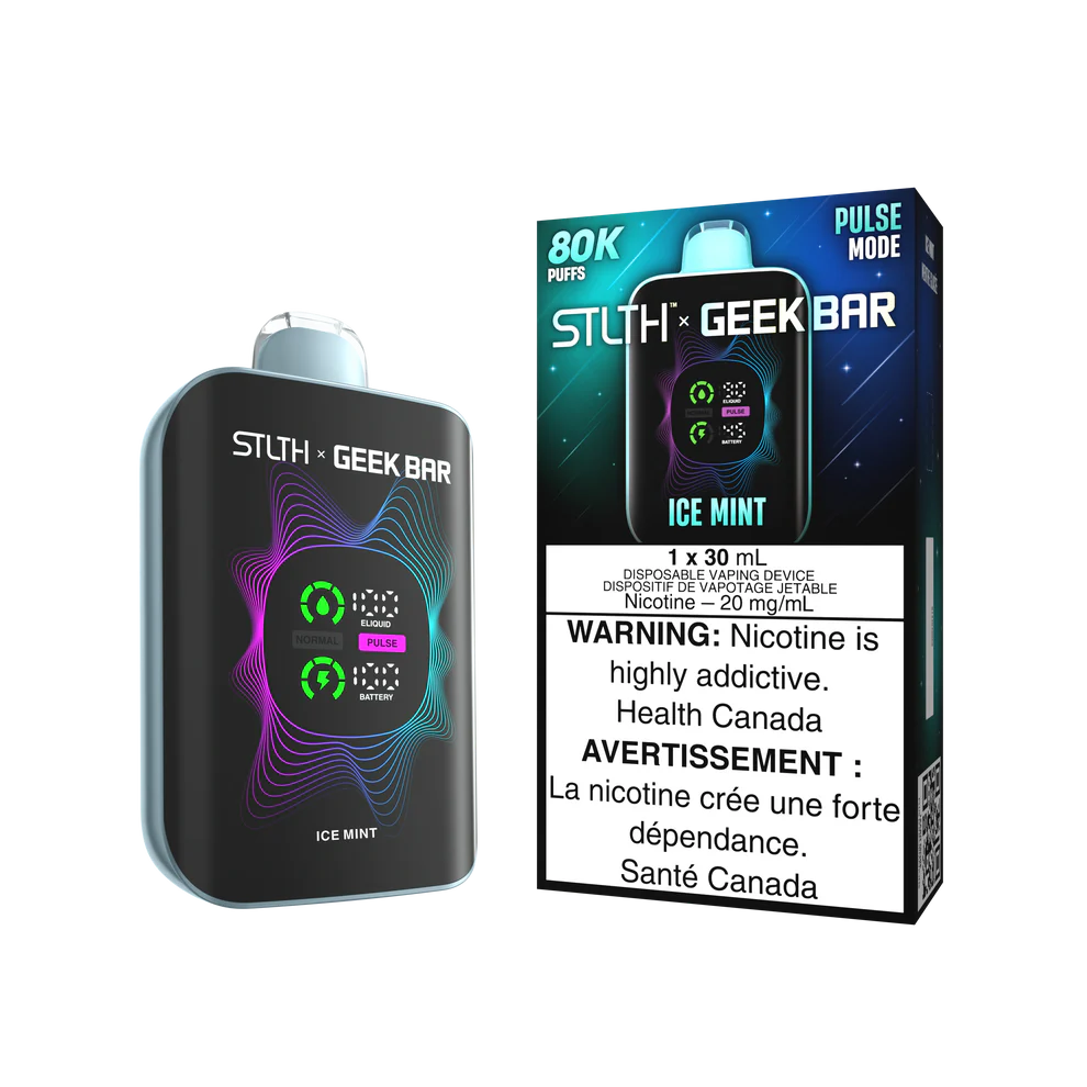 Stlth x Geek Bar ice mint 20mg Disposable