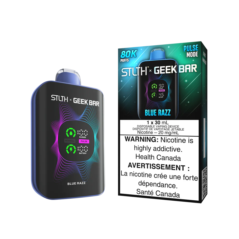 Stlth x Geek Bar blue razz 20mg Disposable