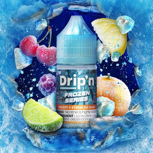 Drip'n snazzy s storm ice blast 20mg E-Liquid 30ml