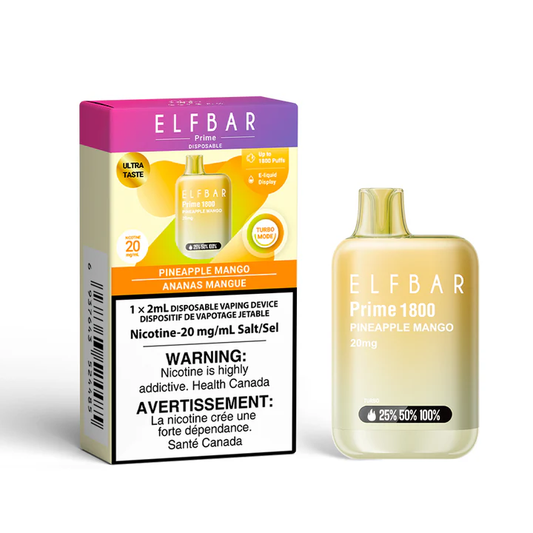ELF Bar Prime pineapple mango 20mg Disposable