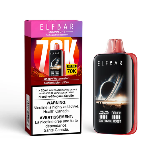 Elf Bar MoonNight 70k cherry watermelon 20mg Disposable
