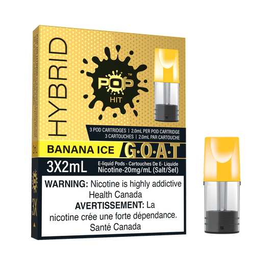 Pop hit banana ice pods 20mg
