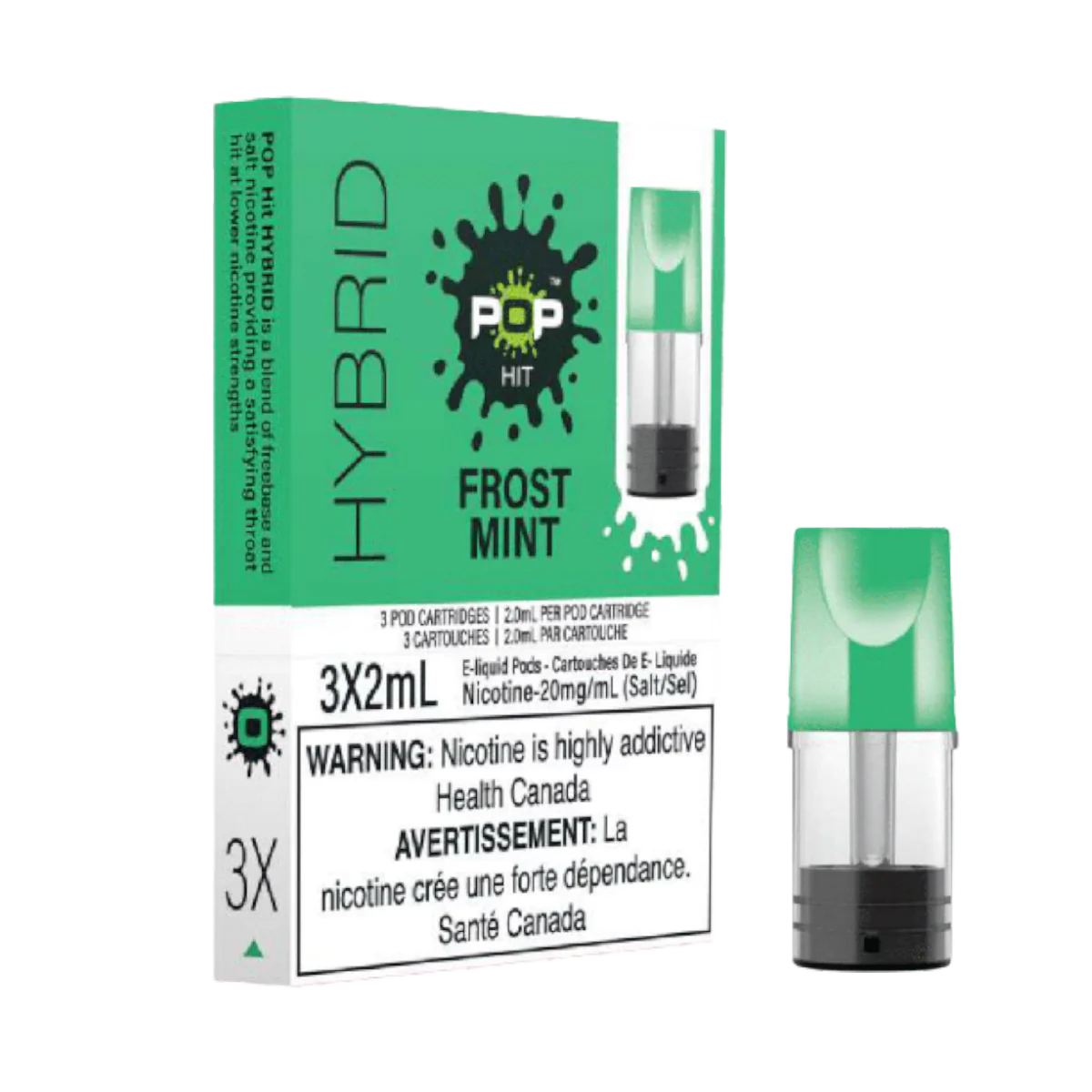 Pop hit frost mint pods 20mg