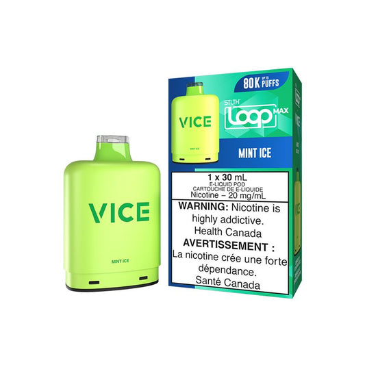 Stlth x Vice Loop Max mint ice 20mg Disposable Pods