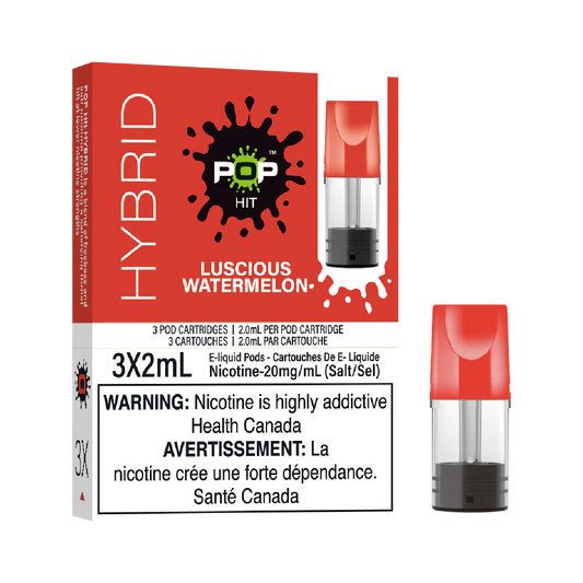 Pop hit luscious watermelon pods 20mg