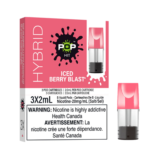 Pop hit iced berry blast pods 20mg