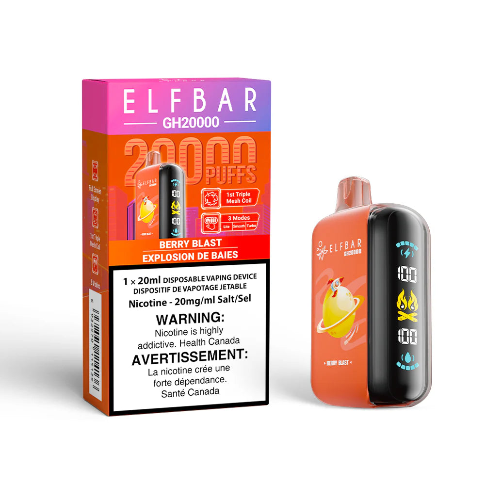 Elf Bar GH 20k berry blast 20mg Disposable