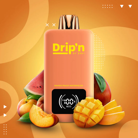 Drip'n by Envi 70k mango peach watermelon 20mg Disposable