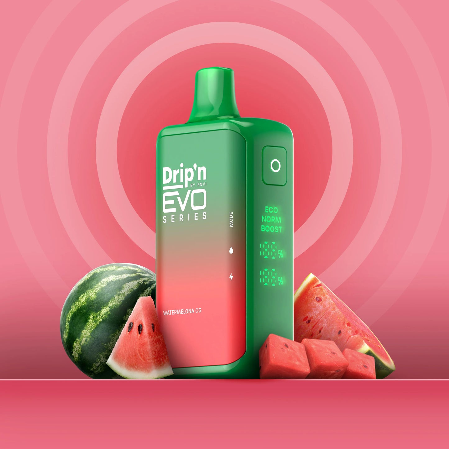 Drip'n by Envi Evo Series 28k watermelona cg 20mg Disposable