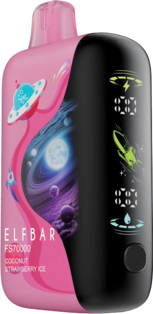 Elf Bar FS 70k coconut strawberry ice 20mg Disposable