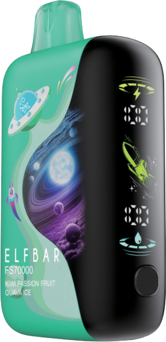 Elf Bar FS 70k kiwi passionfruit guava ice 20mg Disposable