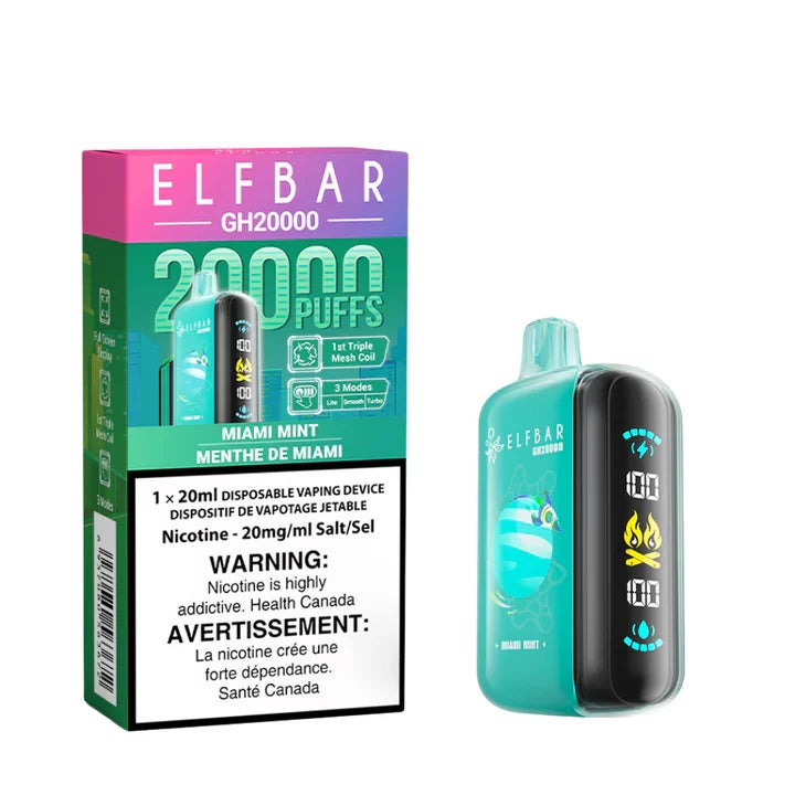 Elf Bar GH 20k miami mint 20mg Disposable