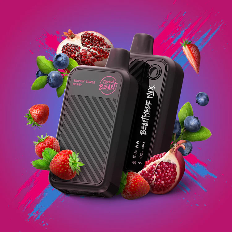 Flavour Beast 18K trippin' triple berry 20mg Disposable