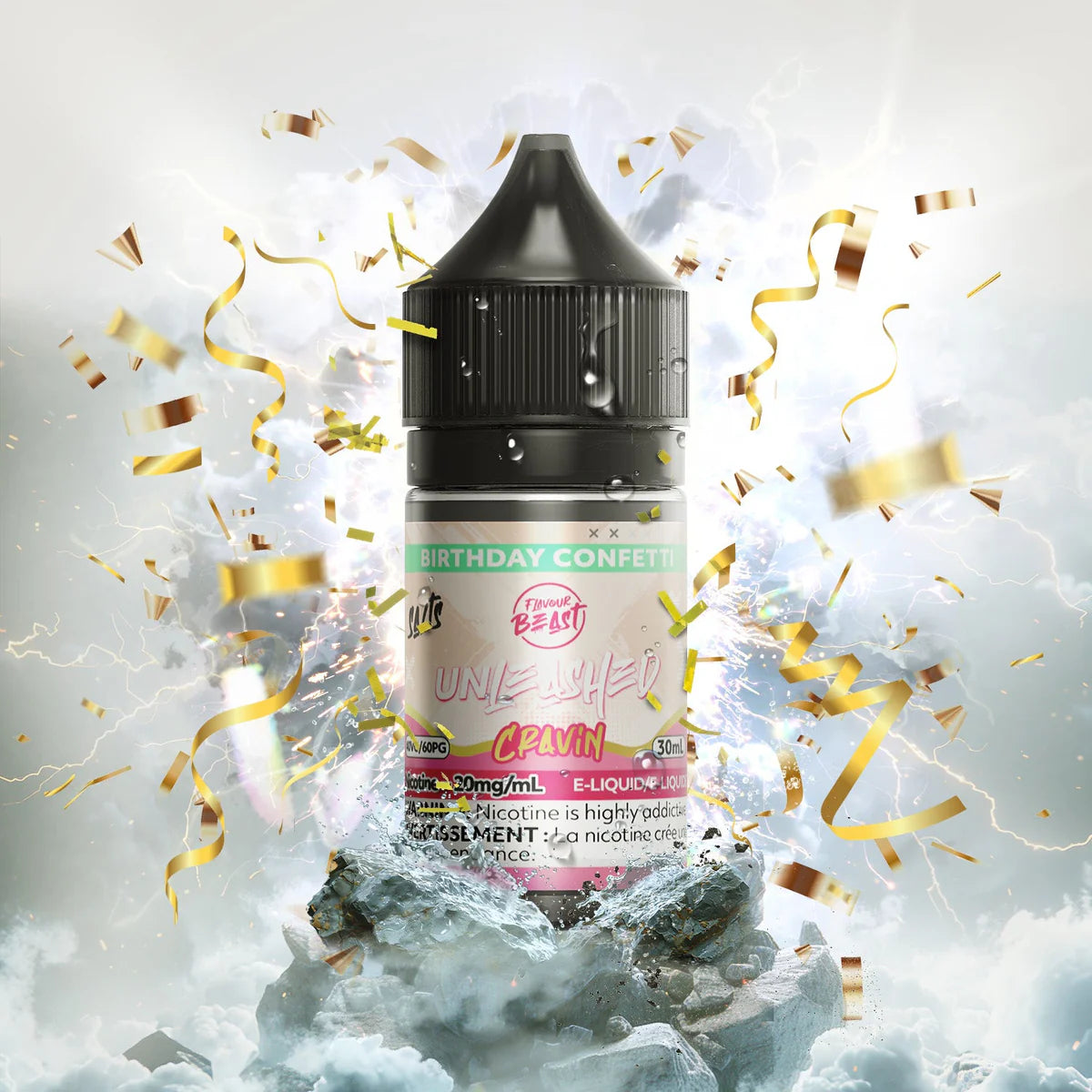 Flavour Beast Unleashed cravin birthday confetti 20mg E-Liquid 30ml
