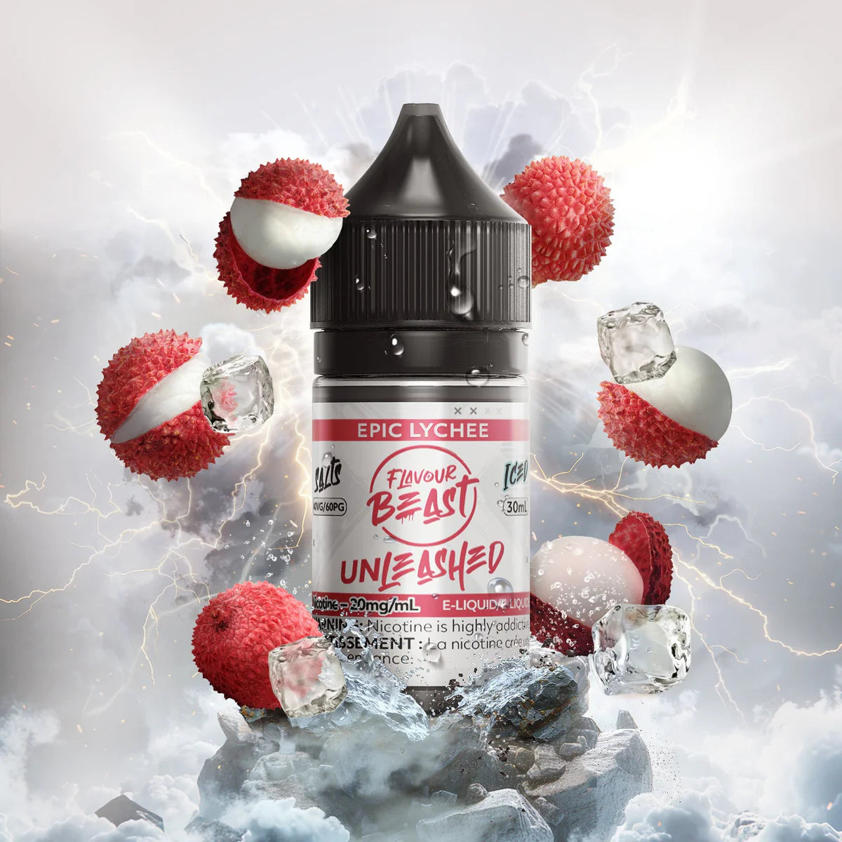 Flavour Beast Unleashed epic lychee 20mg E-Liquid 30ml