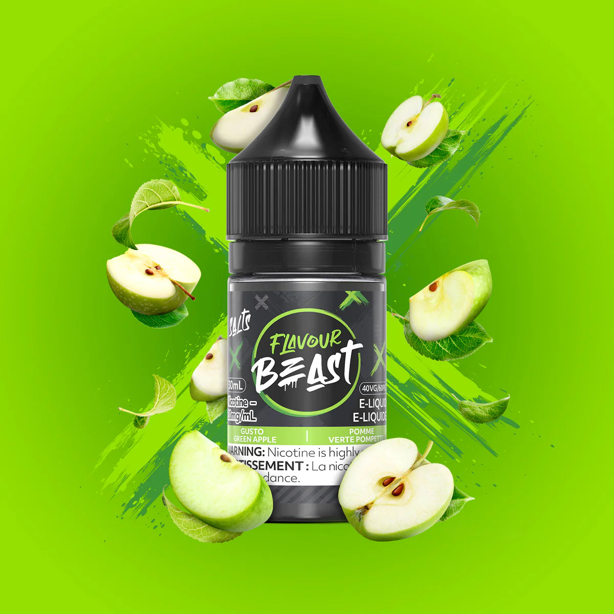 Flavour Beast gusto green apple 20mg E-Liquid 30ml