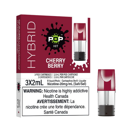 Pop hit cherry berry pods 20mg