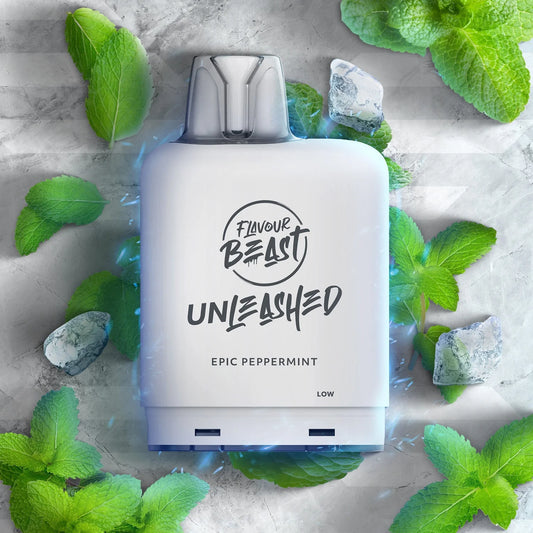 Flavour Beast Level X Unleashed Boost epic peppermint 20mg Disposable Pods
