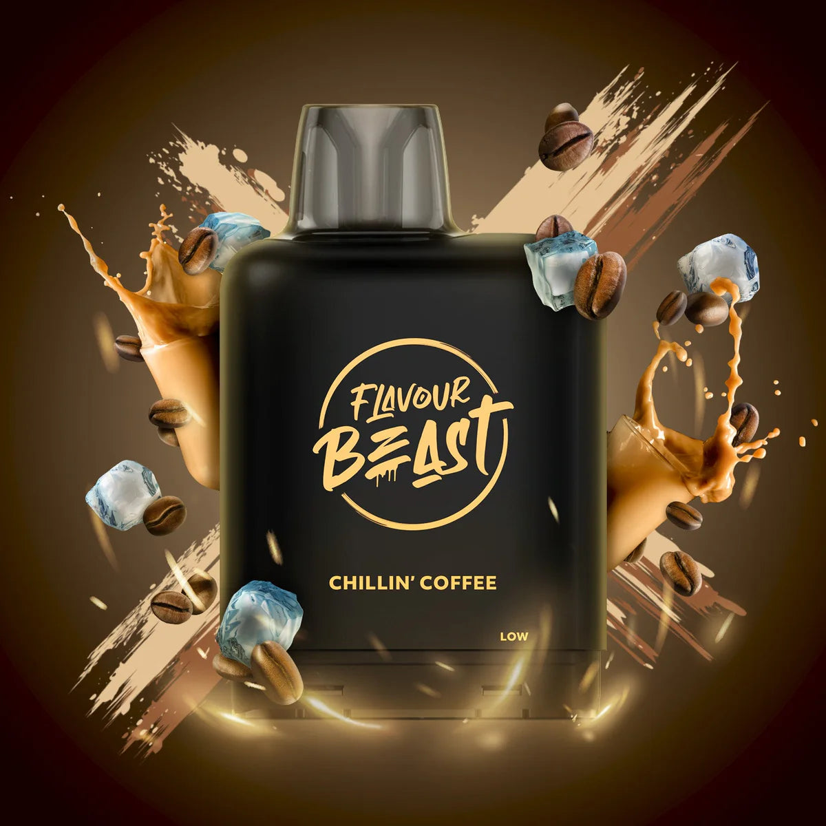 Flavour Beast Level X Boost chillin' coffee iced 20mg Disposable Pods