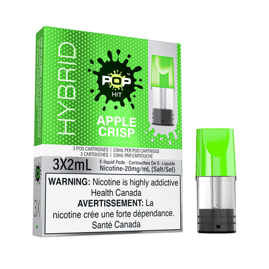 Pop hit apple crisp pods 20mg