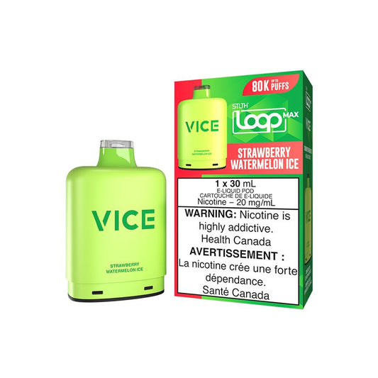 Stlth x Vice Loop Max strawberry watermelon ice 20mg Disposable Pods