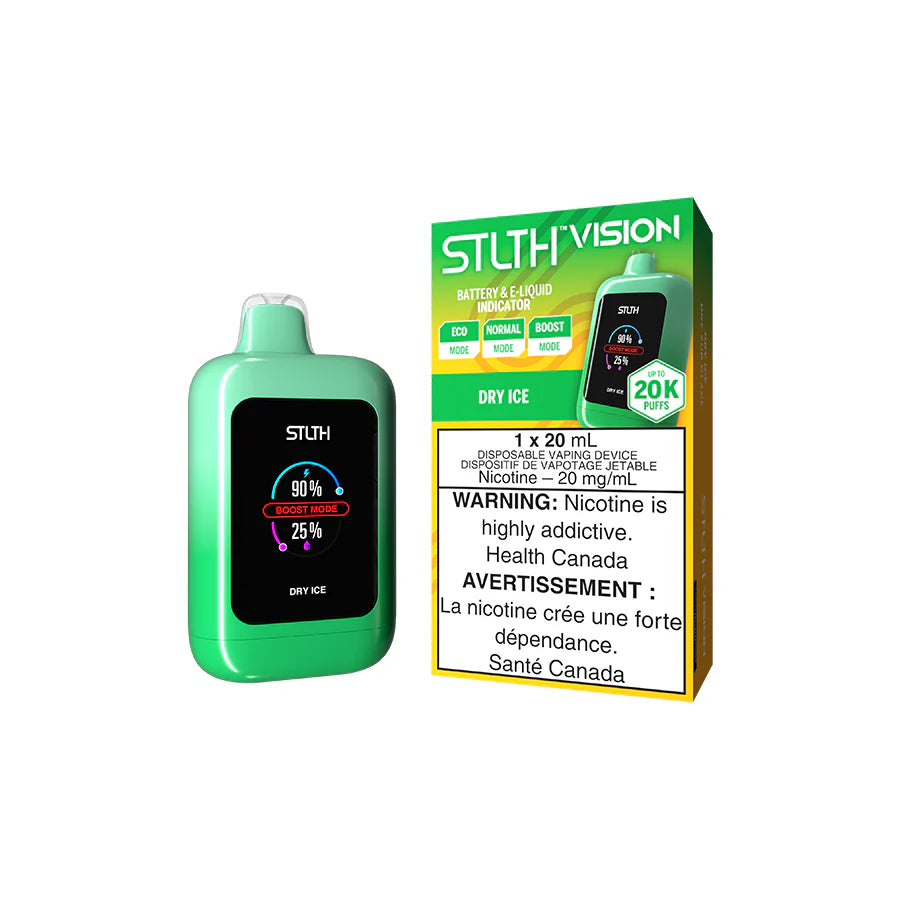 Stlth Vision dry ice 20mg Disposable