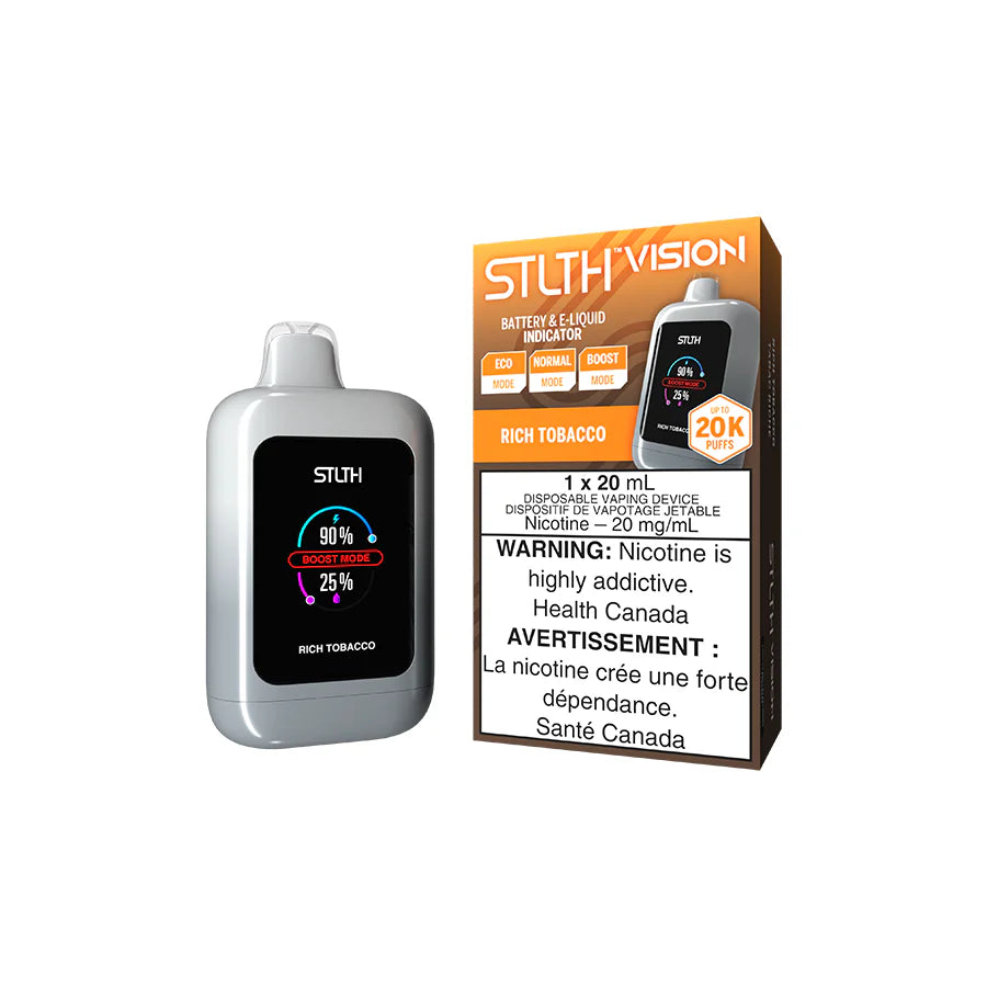 Stlth Vision rich tobacco 20mg Disposable
